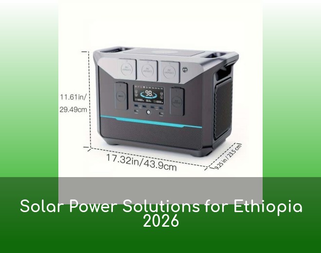Solar Power Solutions for Ethiopia 2026